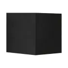 Nordlux Milda Kubi Applique Murale Aluminium Noir 4.9W 290lm - 830 Blanc Chaud
