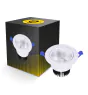 Bright Choice LED Downlight Rond Kantelbaar 15W 1200lm 60D - 930 Warm Wit | 135mm - Zaagmaat 110mm - UGR <19